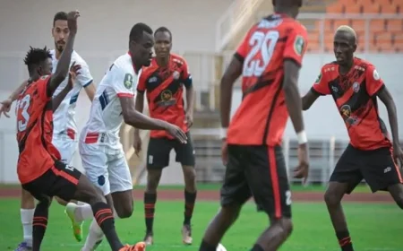 أولمبيك أسفي يحقق انتصاراً مثيراً على دجوليبا 2-1 ويزيد حماس المنافسة في الكونفيدرالية الإفريقية