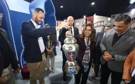 وزيرة التنمية المحلية تزور مبادرة المنفذ التي تنظمها مؤسسة صناع الخير للتنمية