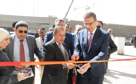 وزير الزراعة يطلق جناح منتجات الوزارة في جملة ماركت بالهرم احتفالا بشهر رمضان الكريم