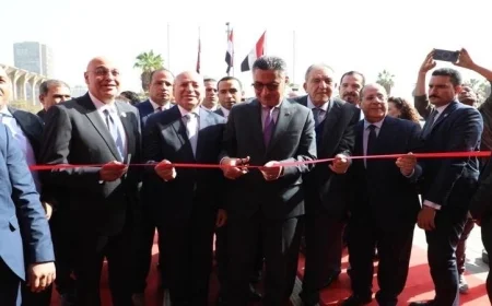 محافظ القاهرة ووزير التموين يطلقان معرض أهلا رمضان في أرض المعارض بمدينة نصر