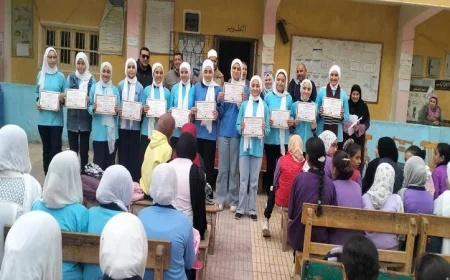 قافلة طبية وتوعوية شاملة تقدم 1300 خدمة لأهالي كفر نكلا في البحيرة