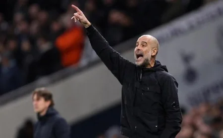 جوارديولا يترك صراع اللقب ويركز على مواجهة فولهام في الدوري الإنجليزي