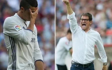 كابيلو يؤكد كريستيانو رونالدو مهاجم رائع لكنه ليس من عباقرة كرة القدم