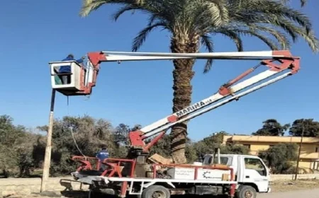 تعزيز جهود النظافة وصيانة الإنارة وتمهيد الطرق في محافظة الفيوم