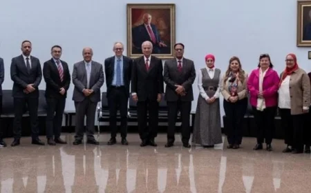 جامعة النيل تعزز التعاون مع جامعة برمنجهام البريطانية في مجالات المياه والطاقة