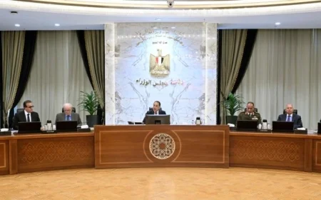 تهنئة رئيس الوزراء لرئيس الجمهورية وشعب مصر بمناسبة اقتراب شهر رمضان المبارك