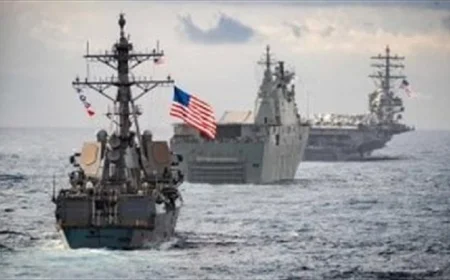 اصطدام سفينتين أمريكيتين في حادث مثير بالقرب من سواحل أمريكا الجنوبية