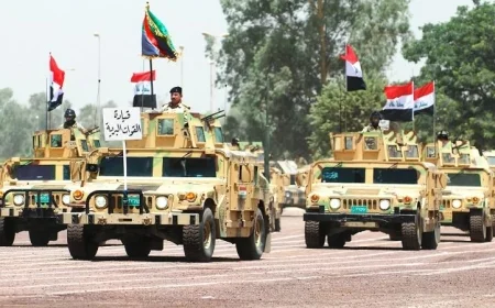 القوات المسلحة العراقية تنجح في نقل معتقلي داعش بالتعاون مع التحالف الدولي