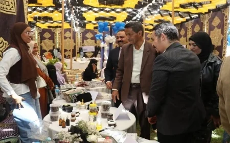 افتتاح معرض طريق المستقبل في أسوان لدعم وتمكين النساء والشباب