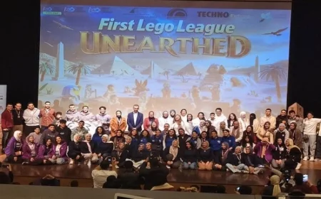 أطفال مكتبة مصر الجديدة يطورون تقنية مبتكرة لحماية الأهرامات من تأثيرات الرطوبة