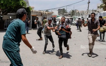 إصابة 3 فلسطينيين جراء إطلاق نار الاحتلال الإسرائيلي في وسط وجنوب قطاع غزة