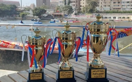 نادي الشرطة يفوز بكأس مصر في رياضة الكانوي والكياك لعام 2026