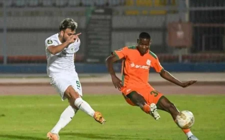 المصري يحقق المفاجأة ويتأهل إلى ربع نهائي كأس الكونفيدرالية