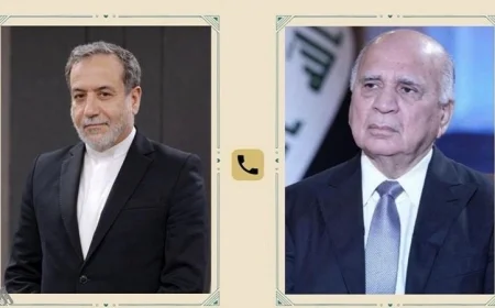 وزير الخارجية العراقي يعبر عن دعم العراق للجهود التفاوضية بين طهران وواشنطن