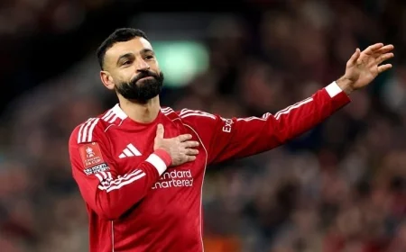 محمد صلاح يعترف بضغط ركلة الجزاء ويمتدح سوبوسلاي كأفضل لاعب عالمي