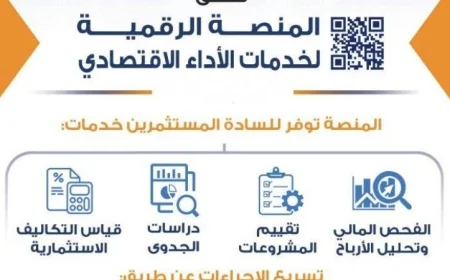 هيئة الاستثمار تدشن المنصة الرقمية الأداء الاقتصادي لتعزيز خطة التحول الرقمي