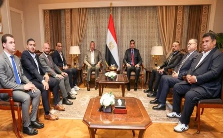 مجلس إدارة الأهلي يبارك للوزير جوهر نبيل بمناسبة توليه وزارة الشباب والرياضة