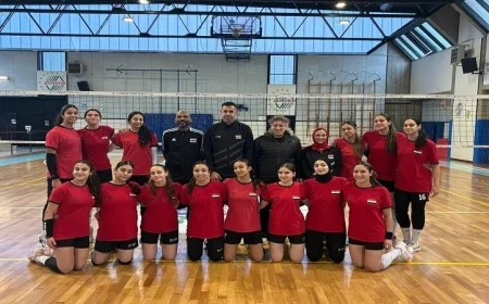 ناشئات الطائرة تحت 17 عامًا تتألق في البطولة الشتوية الدولية