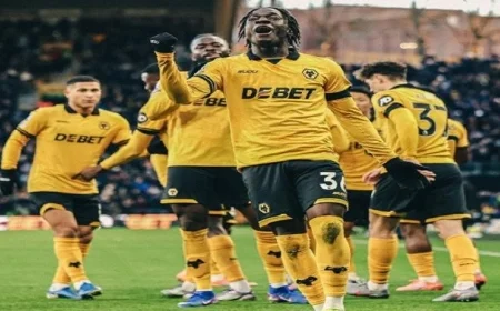 وولفرهامبتون واندررز يحقق الفوز على جريمسبي تاون ويتأهل لمرحلة جديدة في كأس الاتحاد الإنجليزي