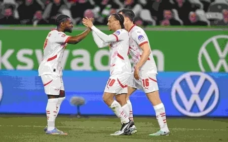 تعادل مثير بين لايبزيج وفولفسبورج في مباراة مثيرة بقيادة الحكم يولينبيك