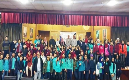 بداية حملة الوعي الرقمي حول الاستخدام الآمن للإنترنت في القليوبية