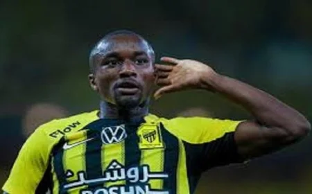 تأكد غياب ديابي عن مباراة الاتحاد والسد في دوري أبطال آسيا بسبب الإصابة