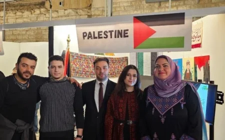 سفارة فلسطين في مصر تسجل حضورها في مهرجان الساقية الدولي الثالث والعشرين للخدمات الثقافية