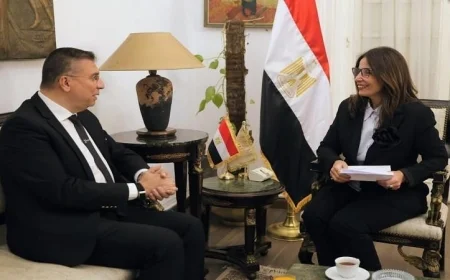 وزيرة الثقافة تعزز التعاون الثقافي مع رئيس اتحاد إذاعات دول التعاون الإسلامي