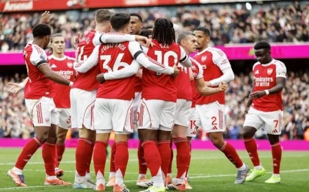 مباراة مثيرة تجمع آرسنال ومانسفيلد في كأس إنجلترا 2023