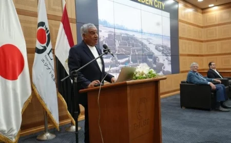 زاهي حواس يؤكد من الجامعة اليابانية عدم وجود الزئبق الأحمر وخرافات لعنة الفراعنة