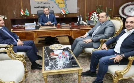 محافظ المنوفية يجتمع بمجموعة من أعضاء مجلسي النواب والشيوخ لتعزيز التعاون المحلي