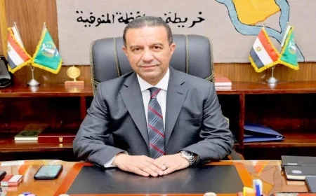 محافظ المنوفية يحيل المسؤولين عن الوحدات الزراعية والتصالح في منوف للنيابة العامة