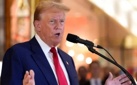 ترامب يشيد بدور الرئيس السيسي في تعزيز السلام بقطاع غزة