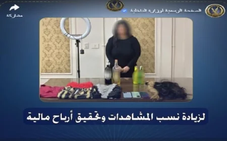 الشرطة تضبط يوتيوبر ترقص بطريقة غير لائقة في الدقهلية