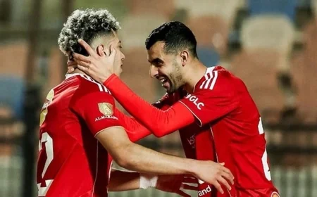 الأهلي يحقق انتصارًا هامًا على الجونة بهدف عاشور ويواصل منافسته على قمة الدوري