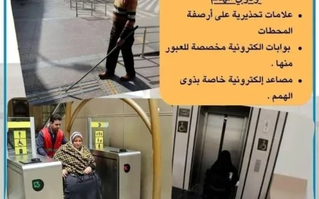 السكة الحديد تطلق خدمات حجز تذاكر خاصة لكبار السن وذوي الهمم لتحسين تجربة السفر