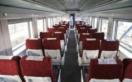 تحديث مواعيد القطارات على خط السكك الحديدية بين الإسكندرية والقاهرة وأسوان