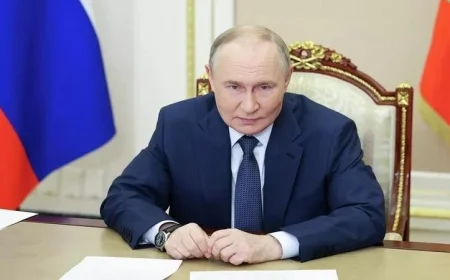 بوتين يوجه ميدينسكي لتقديم تقرير شامل حول نتائج المفاوضات في جنيف