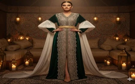 قفطان 2026 يبرز الجرأة والأناقة في عالم الأزياء الراقية