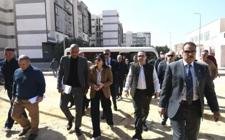 وزيرة الإسكان تتابع سير العمل في مشروع سكن مصر بمدينة الشروق