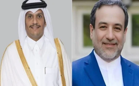 وزير الخارجية القطري يناقش مع نظيره الإيراني سبل خفض التوترات في المنطقة