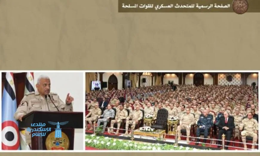 وزير الدفاع يجتمع بقادة وضباط القوات المسلحة لتعزيز التعاون العسكري