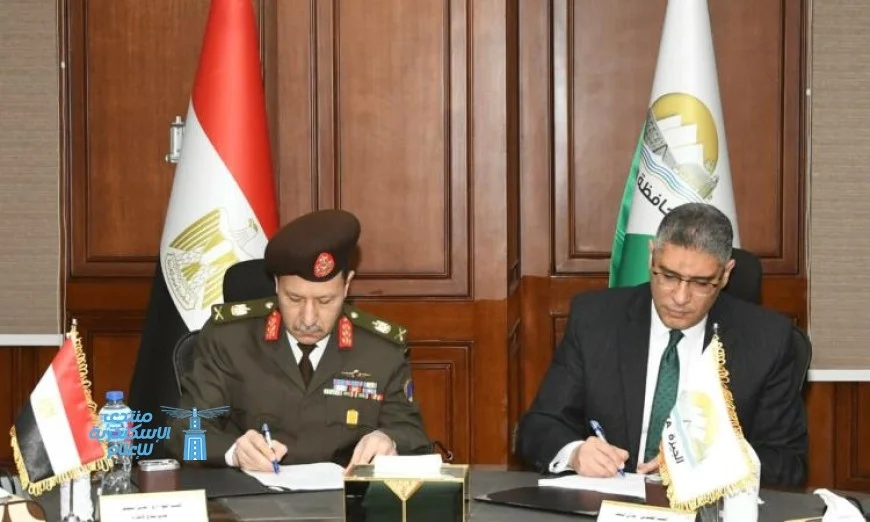إدارة الإشارة بالقوات المسلحة تعلن توقيع عقد شراكة استراتيجية مع محافظة الجيزة