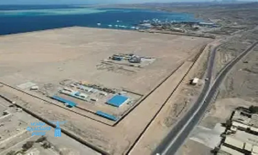 وزارة النقل تعرض صورا جوية مذهلة لتطور مشروع المحطة متعددة الأغراض سفاجا 2