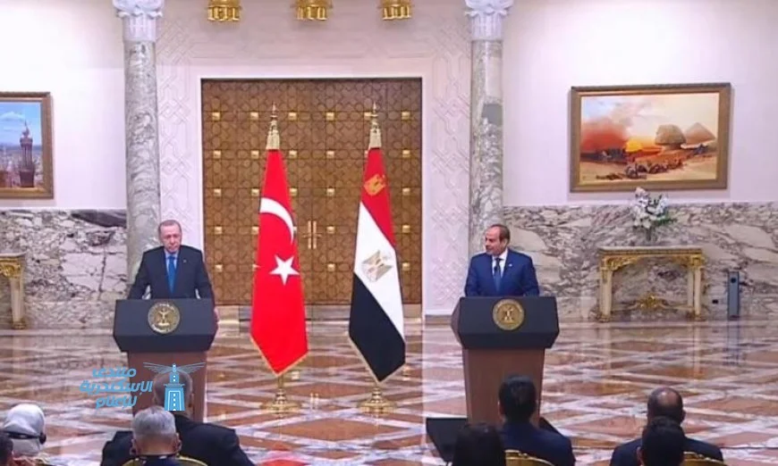 الرئيس السيسي يعلن عن خطة لزيادة التبادل التجاري مع تركيا إلى 15 مليار دولار
