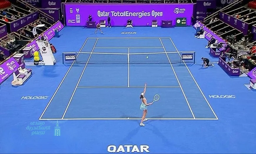 انطلاق بطولة قطر المفتوحة للتنس للسيدات يوم الأحد المقبل