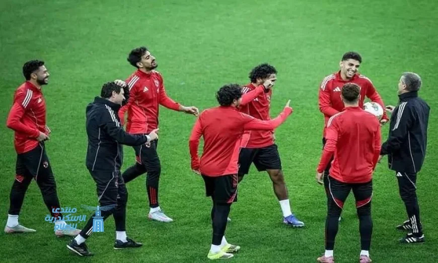 تورب يعد كتيبة الأهلى بمران استشفائى في معقل الشبيبة بعيداً عن صخب الملاعب