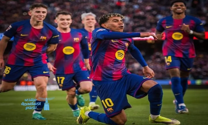 برشلونة يتألق بفوز ساحق على ريال مايوركا 3-0 في الجولة 23 من الدوري الإسباني
