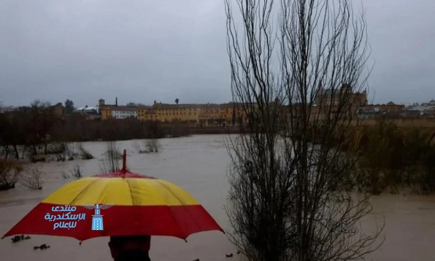 العاصفة مارتا تتسبب في أضرار كبيرة لمزارع شبه الجزيرة الأيبيرية