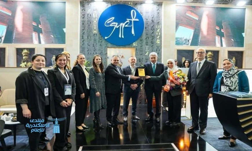 الجناح المصري في معرض EMITT السياحي الدولي يحقق جائزة أفضل جناح